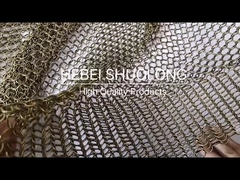 kurtyna z siatki pierścieniowej