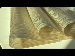 0.9mm Włókno malowane tkanina metalowa szkło laminowane przeciwpożarowe 1,76 kg/m2