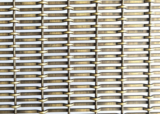 Sufity 3 mm Architektoniczna siatka metalowa 45,7% powierzchni otwarcia