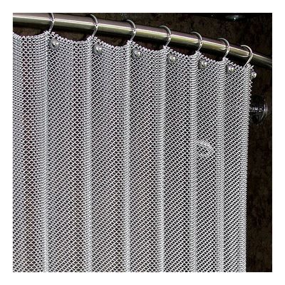 Wykonane na zamówienie draperie metalowe z otworem 5 mm 1,1 kg Waga 70 mm Finish malowania sieci