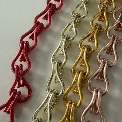 Zastosować przestrzeń aluminiowy łańcuch link zasłona doskonałe dopasowanie gwarantowane