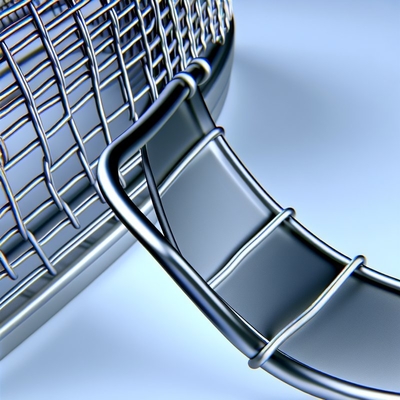 0,035 KG/M Architektoniczna siatka tkana z drutu ze stopu aluminium anodowanego