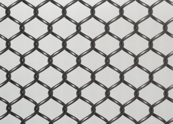 Szary metal architektoniczny 10m kominek z siatki drucianej Kurtyna ze stopu aluminium
