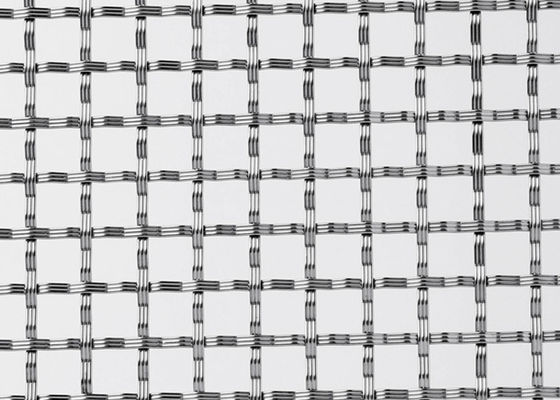 Balustrada 3m X 1,5m Architektoniczna siatka druciana 304 Stal nierdzewna