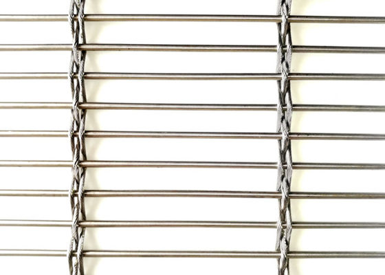 Ss 316 Elastyczny kabel Architektoniczna fasada z siatki metalowej z 67% otwarciem