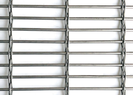 Ss304 Drut tkany ze stali nierdzewnej Siatka architektoniczna Metalowe schody bezpieczeństwa