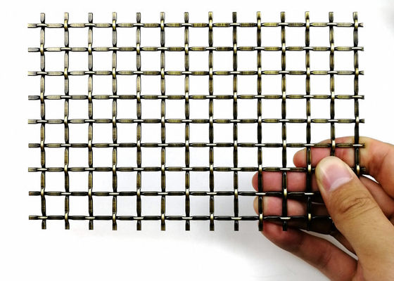 3,0 m x 1,5 m tkana karbowana architektoniczna metalowa siatka dekoracyjna wstawka szafki
