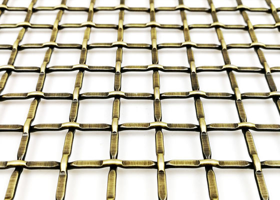 3,0 m x 1,5 m tkana karbowana architektoniczna metalowa siatka dekoracyjna wstawka szafki
