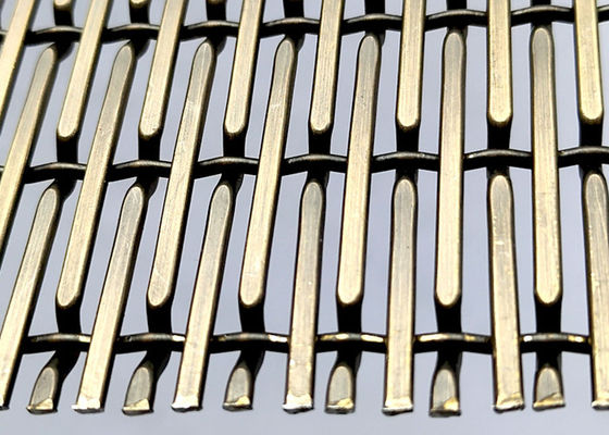 Sufity 3 mm Architektoniczna siatka metalowa 45,7% powierzchni otwarcia