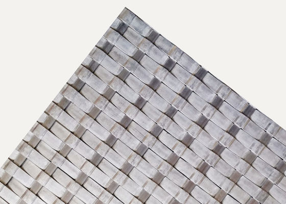 Aluminiowe płaskie plecione panele z siatki drucianej 3,0 m do sufitu ognioodpornego