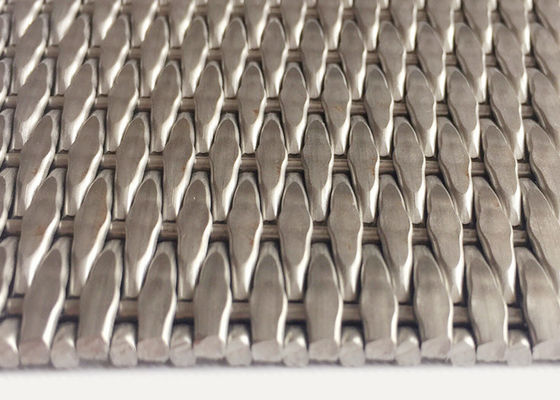 Metalowe dekoracyjne plecione panele z siatki drucianej o maksymalnej szerokości 31,5 m, nierdzewne