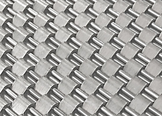Tkana architektoniczna siatka druciana ze stali nierdzewnej 4,0 mm do dekoracji windy