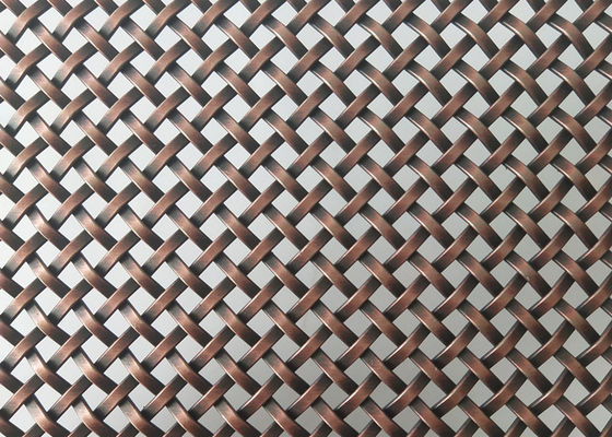1mm-5mm Warp Diameter Dekoracyjna sieć drutowa wszechstronna Dostosowywalna
