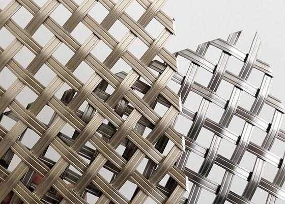 Panel 1,2-5,0 mm Stalowa siatka architektoniczna do dekoracji wnętrz / na zewnątrz