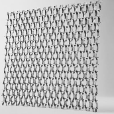 0,5 mm-2,0 mm Dekoracyjna tkana siatka druciana Holenderski splot Opakowanie w kartonie