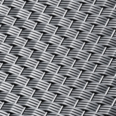 Z galwanizowanej stali Woven Metal Panels 0,5 mm-6 mm Wire Diameter