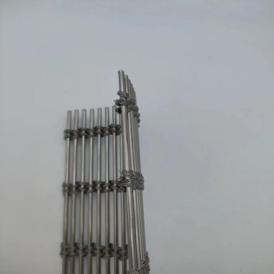 Wnętrze metalowe Wyrób metalowy z sieci z stali nierdzewnej Prężnica 0,025-2 mm