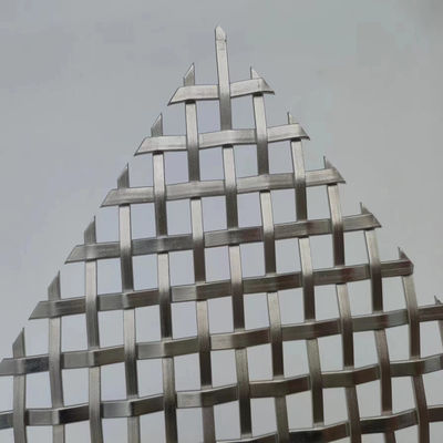 Nowoczesny styl wnętrza sieci drutowej płaskości ze stali nierdzewnej do ochrony balustrady