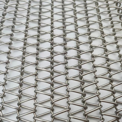 Wzajemnie połączona sieć drutu spiralnego Rozmiar 2mm-20mm Kolor nierdzewny