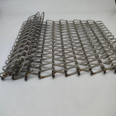 0.5mm-2.0mm Średnica drutu Szpiralowa siatka drutu z certyfikatem SGS / Szerokość 0.5m-2.0m
