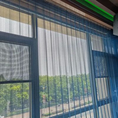 Okrągłe srebrne anodowanie metalowe, zapewniające prywatność i dekorację