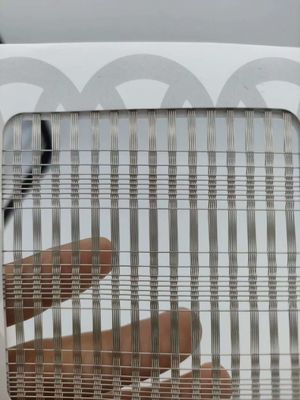 Zastosowalna siatka z laminowanego szkła metalowego odporna na wysokie temperatury