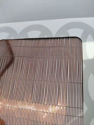 1-2 m szerokości Szkło Laminate Wire Mesh Czerwony kolor Dekoracyjny przełącznik