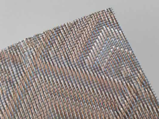 00,8 mm grubości Laminated Mesh Glass Pvdf Coating dla przemysłu