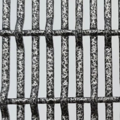 Wysokiej wytrzymałości Architektoniczna sieć metalowa Polerowanie w stylu płaskiej tkaniny