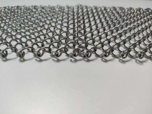 Miedź wypolerowana wykończenie architektoniczne rozszerzona sieć metalowa z twill stylu tkaniny