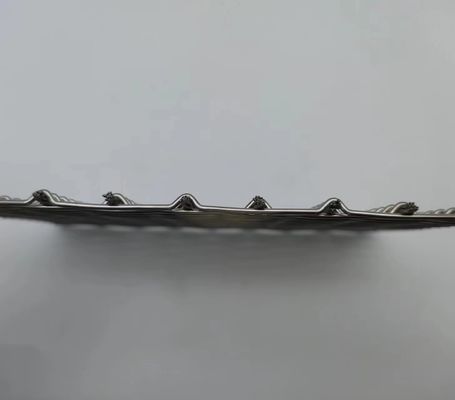 Anodujące powłoki lekkie elastyczne metalowe siatki kwadratowe