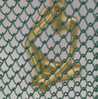 Zielona Aluminiowa Włókna Architektoniczna Woven Mesh Dla Uniwersalnych Rozwiązań Dekoracyjnych