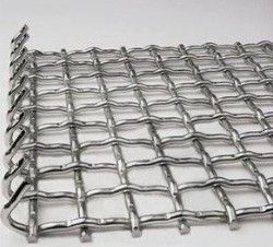OEM PVC powlekany zamknięcie Crimp Wire Mesh dla produktów o wysokiej wydajności