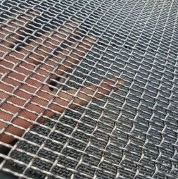 OEM PVC powlekany zamknięcie Crimp Wire Mesh dla produktów o wysokiej wydajności