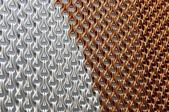Ciężki metalu 90x210cm Łańcuch Link zasłona Wodny zasłona Wodospad