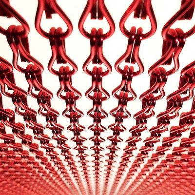 Dekoracyjny metalowy 2,0 mm łańcuch złącza Fly Screen jako strop na zamówienie