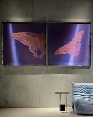 Wysoka trwałość Woven Wire Mesh Mural For 3d Mesh Fabric