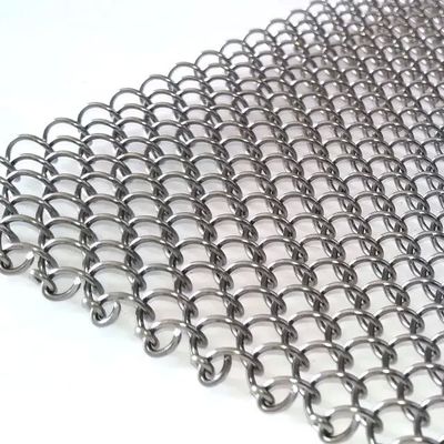 5 mm Średnica drutu Pas siatki spiralnej Certyfikat ISO9001 Długość 1m-36m Szerokość 6m