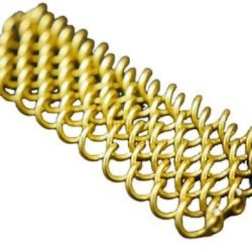 Wszechstronna dekoracja fasady metalowej sieci spiralnej dla przemysłu