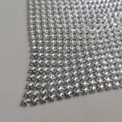 Dekoracyjne okładziny metalowe Sekwiny aluminiowe Odzież z siatki metalowej odporna na olej
