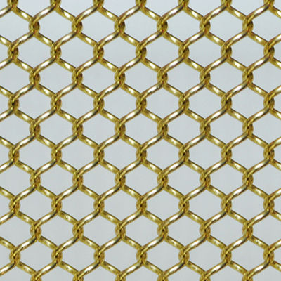 10ft Metal Roller Blinds Wire Mesh Curtain Partition Wall Anodyzowany