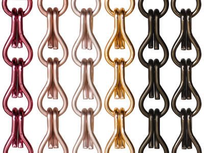 Dostosowywalny Aluminiowy Łańcuch Węglowy Węgiel Średnica 2 mm Rozmiar standardowy 12 mm * 24 mm