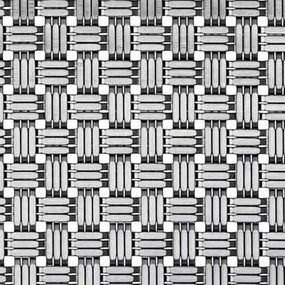 Płytka tkanina architektoniczna Panel sieciowy Prężnica drutu 0,8 mm 2,0 mm