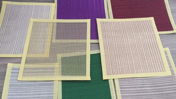 Polerowanie szkła laminowane siatki drutu 1-2m szerokość Cooper tkanina dla grafiki graficznej