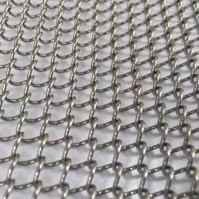 00,5-2 mm grubość Brązowe zwoje metalowe do kurtyny okrągłego okna
