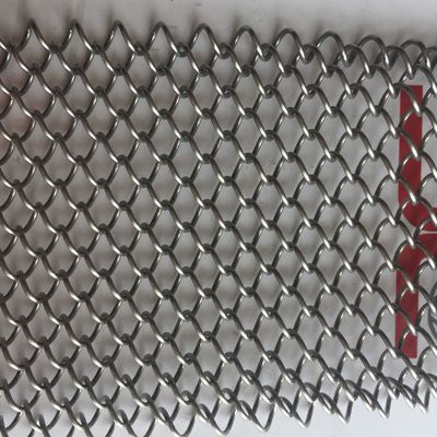 00,5-2 mm grubość Brązowe zwoje metalowe do kurtyny okrągłego okna