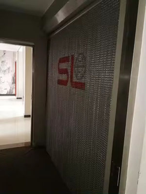Anodujący aluminium, elastyczna tkanina z siatki metalowej do zasłon, przegród i sufitu