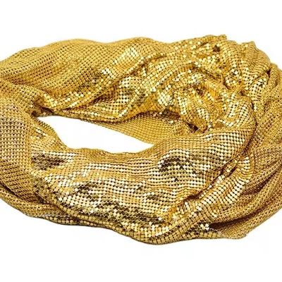 elastyczna aluminiowa metalowa siatka sekwencyjna metalowa tkanina łańcuchowa korespondencyjna tkanina zasłona