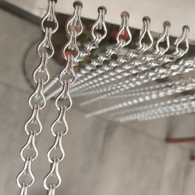 Łańcuch aluminiowy o standardowym rozmiarze 95x215 cm Szyny na akcesoria do moskitiery i inne okucia