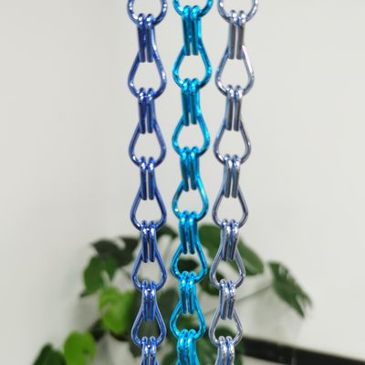 1.5mm Włókno średnica łańcuch łączy Fly Screen Aluminium